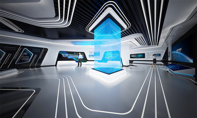 5G数字展厅体验馆 数字文化创意内容的应用与服务新篇章